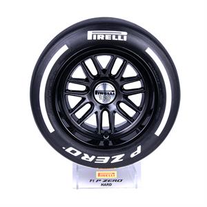 PIRELLI WIND TUNNEL TYRE WHITE 1/2
