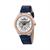 MASERATI STILE 42MM AUTO W/SILVER DIAL BLUE ST