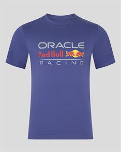 RED BULL FW UNISEX LARGE FRONT LOGO TEE BLU