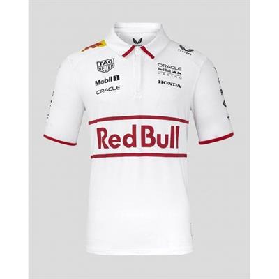 RED BULL X JAPAN SPECIAL REPLICA TRACK POLO WHITE