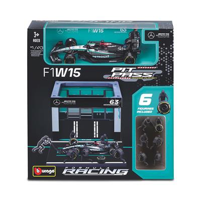 PIT PASS 1/43 MERCEDES
