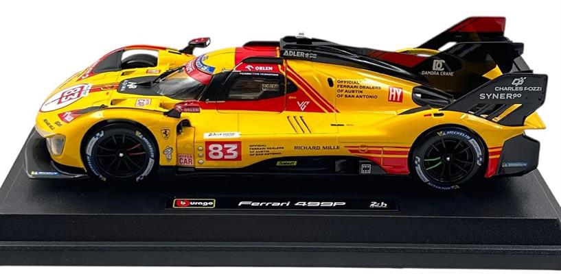 1:24 FERRARI 499P 3.0L TURBO V6 TEAM AF CORSE N 83 24H 2