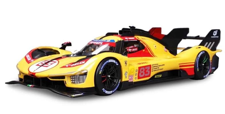 1:43 FERRARI 499P N83 LE MANS 2024 YELLOW