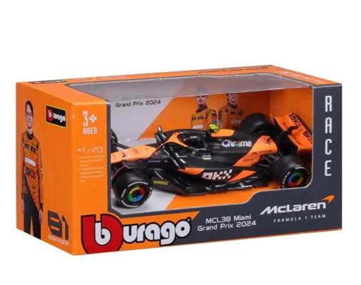 1:43 MCLAREN MCL38 RACING L.NORRIS