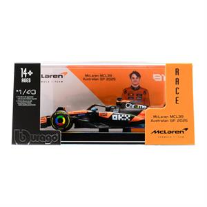 1:43 F1 MCLAREN MCL39 OSCAR PIASTRI #81 SIGNATURE