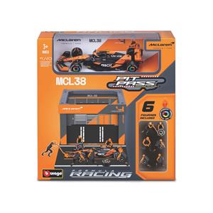 1:43 BURAGO MCLAREN PIASTRI DIORAMA