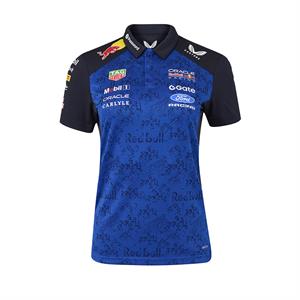 RED BULL WOMENS TEAM POLO SHIRT NIGHT SKY