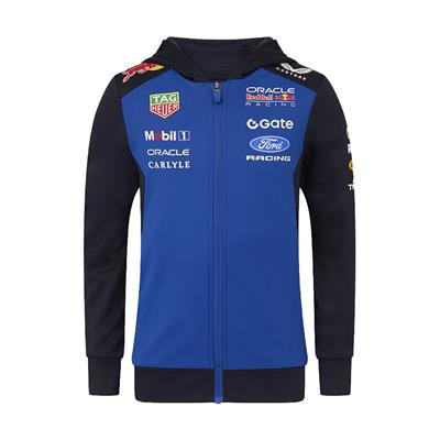 RED BULL KIDS TEAM FULL ZIP HOODIE NIGHT SKY