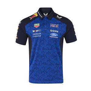 RED BULL MENS TEAM POLO SHIRT NIGHT SKY 2026