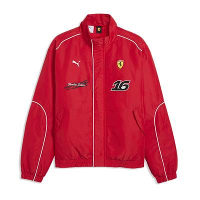 SCUDERIA FERRARI  LECLERC JACKET RED 2026