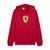 SCUDERIA FERRARI FW BIG SHIELD HOODIE RED 2026