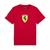 SCUDERIA FERRARI FW MENS LARGE SHIELD TEE RED 2026