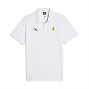 SCUDERIA FERRARI FW MENS POLO WHITE 2026