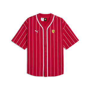 SCUDERIA FERRARI FW BASEBALL JERSEY RED 2026