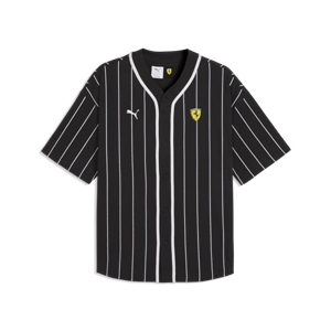 SCUDERIA FERRARI FW BASEBALL JERSEY BLACK 2026