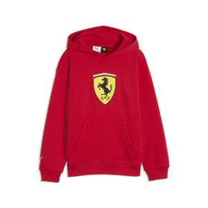 SCUDERIA FERRARI FW KIDS BIG SHIELD HOODY RED 2026