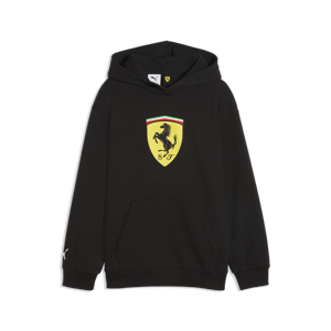 SCUDERIA FERRARI FW KIDS BIG SHIELD HOODY BLACK 2026