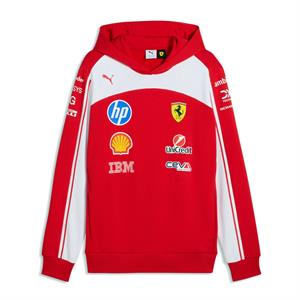 SCUDERIA FERRARI TEAM HOODIE RED 2026