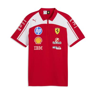 SCUDERIA FERRARI TEAM POLO RED 2026