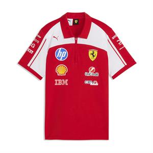 SCUDERIA FERRARI TEAM WMNS POLO RED 2026