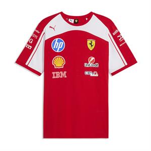 SCUDERIA FERRARI TEAM WMNS TEE RED 2026