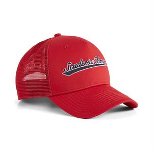 SCUDERIA FERRARI FW TRUCKER CAP FLAT RED 2026