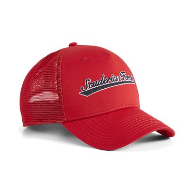 SCUDERIA FERRARI FW TRUCKER CAP FLAT RED 2026