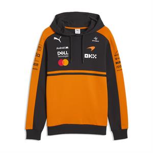 MCLAREN MENS TEAM HOODIE PAPAYA 2026