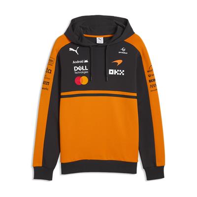 MCLAREN MENS TEAM HOODIE PAPAYA 2026