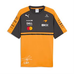 MCLAREN  NORRIS T-SHIRT TEAM PAPAYA 2026
