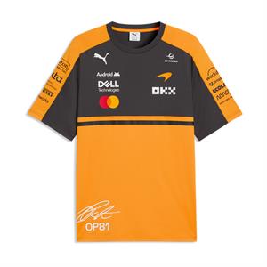MCLAREN  PIASTRI T-SHIRT TEAM PAPAYA 2026