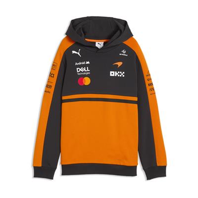 MCLAREN TEAM KIDS HOODIE PAPAYA 2026