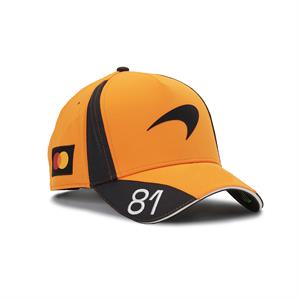 MCLAREN KIDS PIASTRI CAP PAPAYA 2026