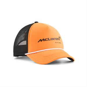 MCLAREN FW TRUCKER CAP PAPAYA 2026