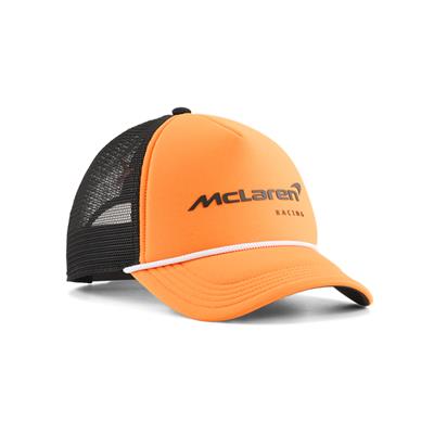 MCLAREN FW TRUCKER CAP PAPAYA 2026