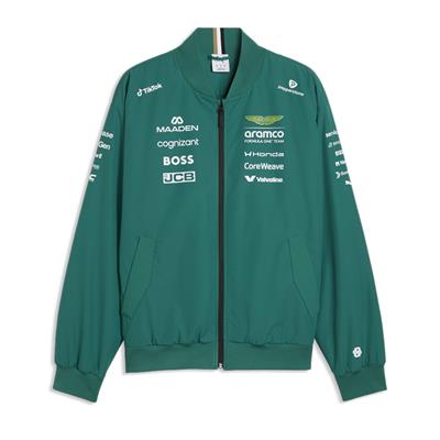 ASTON MARTIN TEAM BOMBER JACKET GREEN