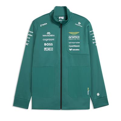 ASTON MARTIN TEAM SOFTSHELL JACKET GREEN 2026
