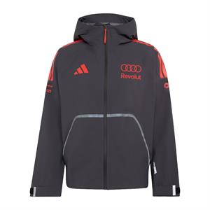 AUDI MENS TEAM MECHANICS RAINJACKET DARK GREY 2026