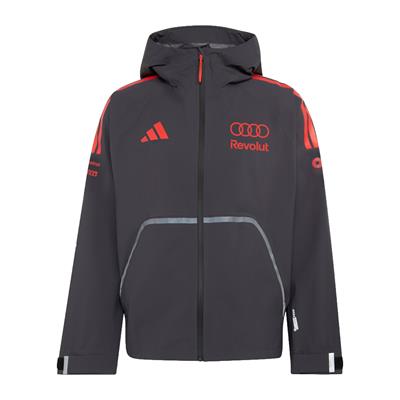 AUDI MENS TEAM MECHANICS RAINJACKET DARK GREY 2026