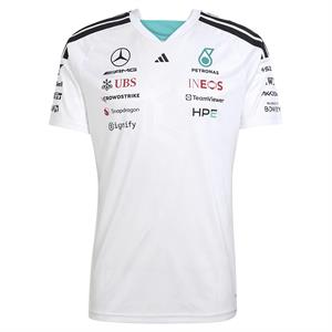 MERCEDES MENS TEAM DRIVER TEE WHITE 2026