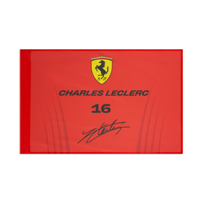 SCUDERIA FERRARI FW LECLERC FLAG RED 2026