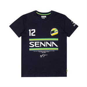  SENNA 12 STRIPE TEE MENS NAVY