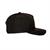 SENNA DEBOSSED CURVED PEAK CAP BLACK