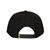 SENNA DEBOSSED CURVED PEAK CAP BLACK