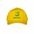 SENNA DEBOSSED CURVED PEAK CAP YELLOW
