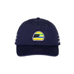 SENNA HELMET WASHED BASEBALL CAP NAVY