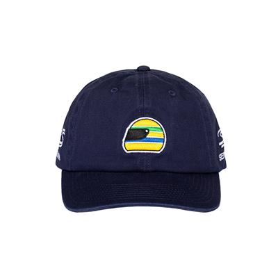 SENNA HELMET WASHED BASEBALL CAP NAVY