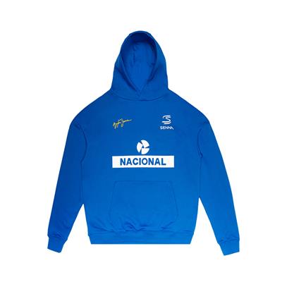 SENNA NACIONAL PULLOVER HOODIE MENS BLUE