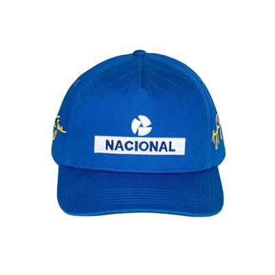 SENNA NACIONAL QUILTED CAP BLUE