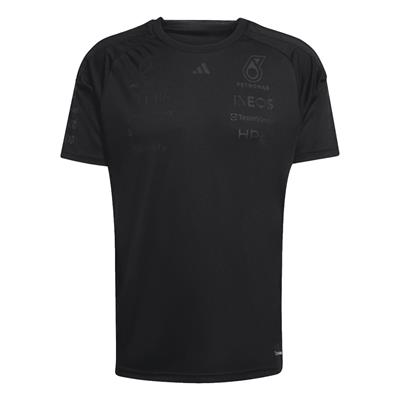 MERCEDES MENS TEAM STEALTH TEE BLACK 2026